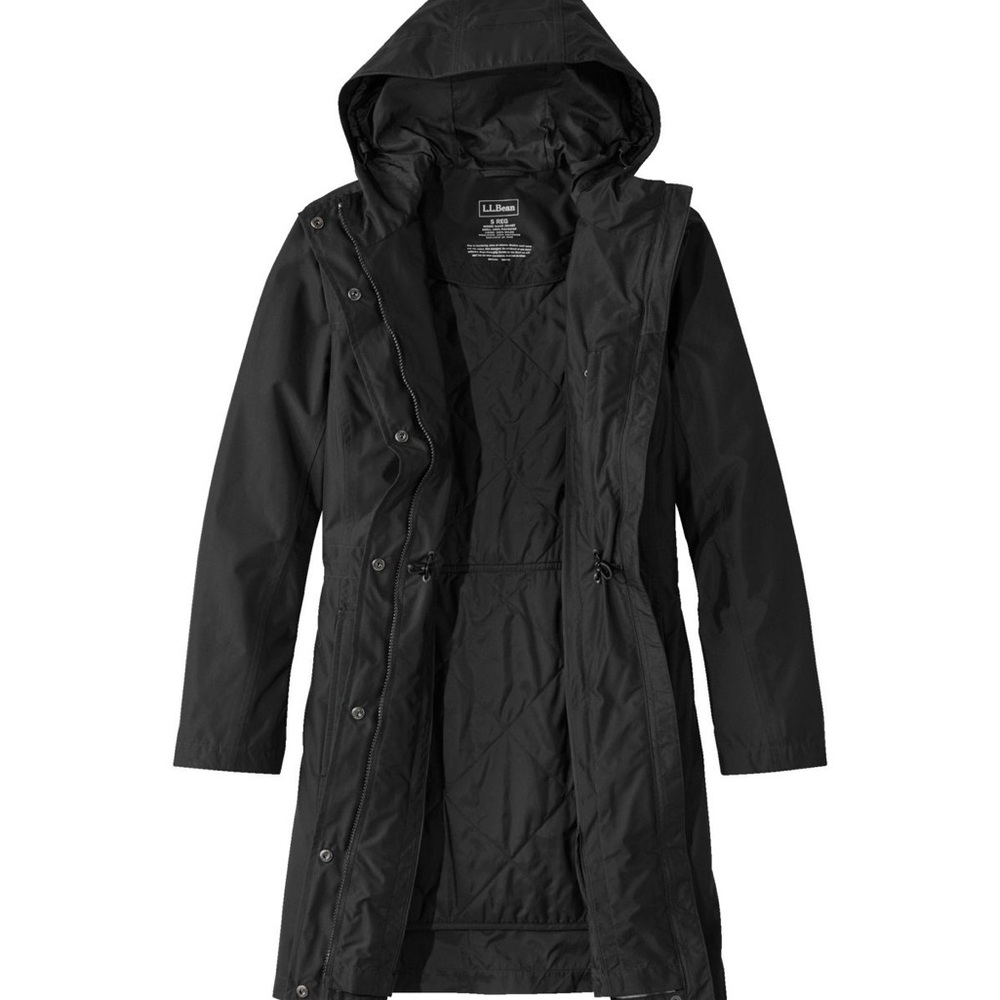 BEAN WOMENS H2OFF
RAINCOAT PRIMALOFT LINED - Picture 4 of 14